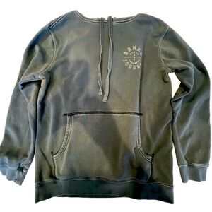 Banks Journal Men’s Hoodie Size S Women’s Oversized Denim Blue Organic Cotton